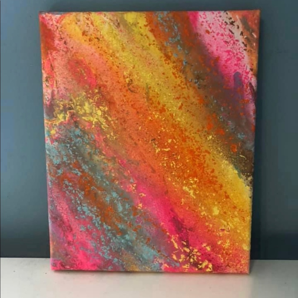 Hand painted canvas